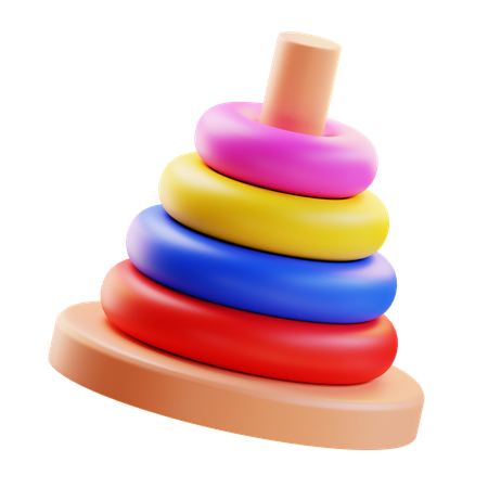 Ring Toy  3D Icon