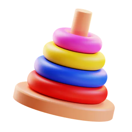 Ring Toy  3D Icon