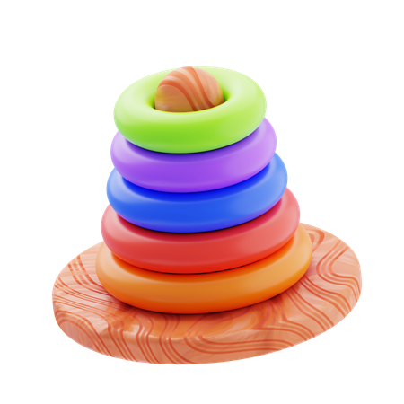 Ring Toy  3D Icon