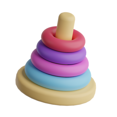 Ring Toy  3D Icon