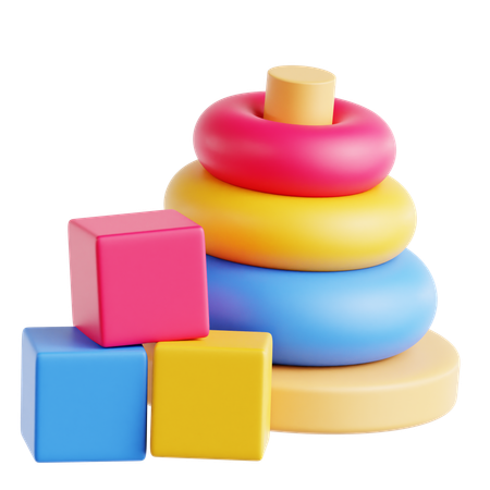 Ring Toy  3D Icon