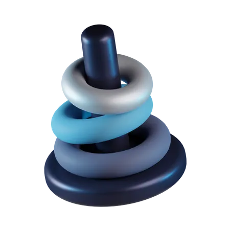 Ring Toys  3D Icon