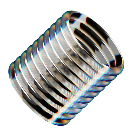 Ringe abstrakt form  3D Icon