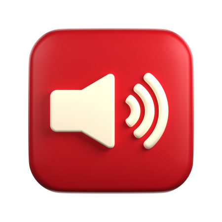 Ringer Mode Normal  3D Icon