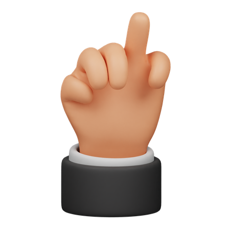 Ringfingerhand  3D Icon