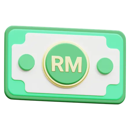 Ringgit  3D Icon