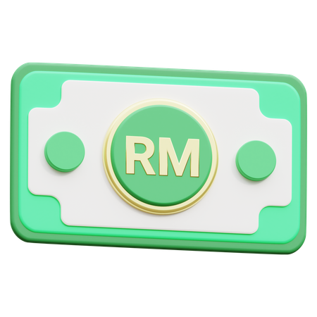 Ringgit  3D Icon