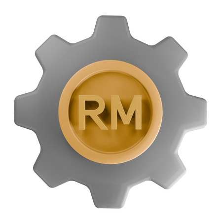 Ringgit malaio  3D Icon