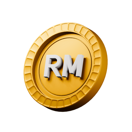 Ringgit malaio  3D Icon