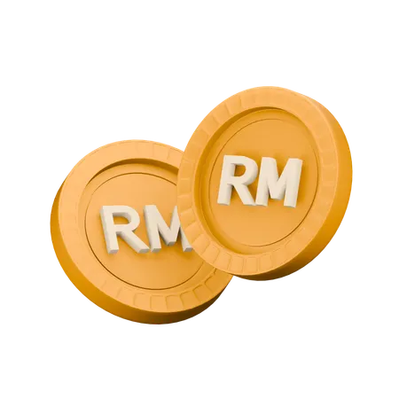 Ringgit malaio  3D Icon