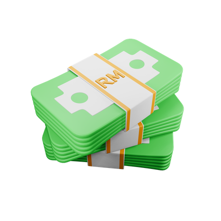 Ringgit malaio  3D Icon