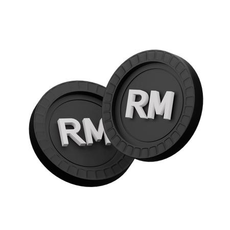 Ringgit malaio  3D Icon