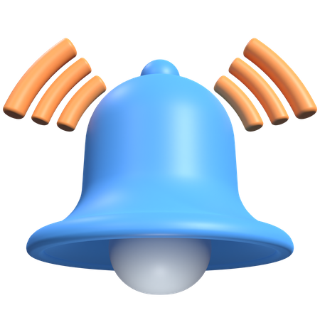 Ringing Alarm 3D Icon
