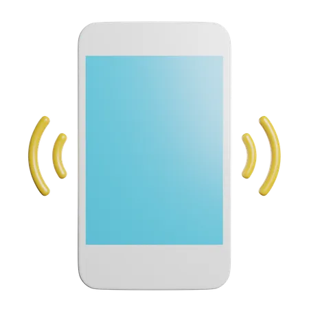 Ringing Phone Alert 3D Icon