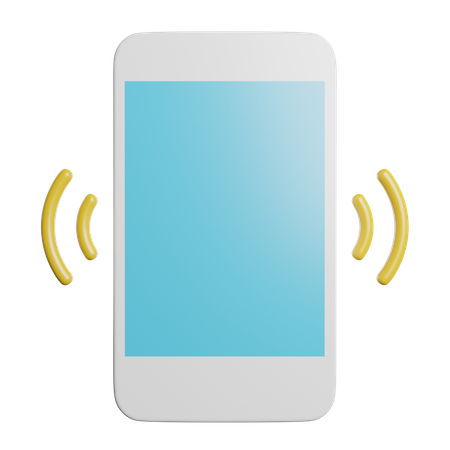 Ringing Phone  3D Icon