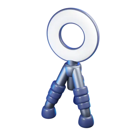 Ringlicht  3D Icon