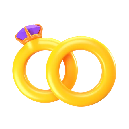 Rings  3D Icon
