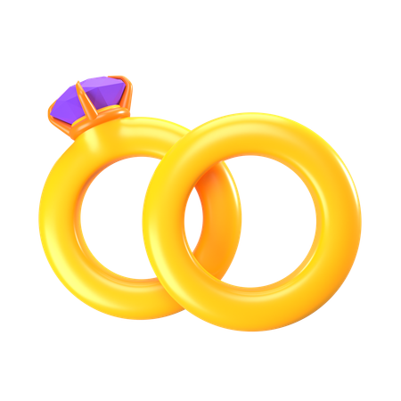 Rings  3D Icon