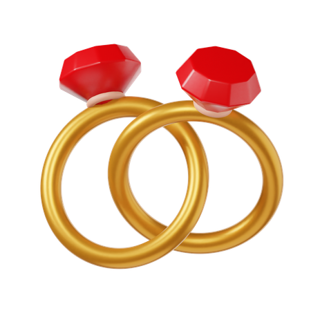 Rings  3D Icon