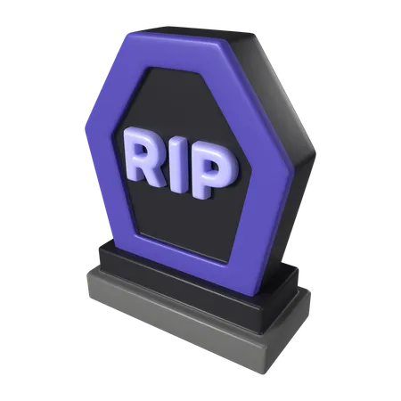 This Is Tombstone 3 D Render Illustration Icon It Comes As A High Resolution PNG File Isolated On A Transparent Background The Available 3 D Model File Formats Include BLEND OBJ FBX And GLTF 3D Icon