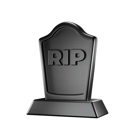 Halloween Grave 3 D Icon 3D Icon
