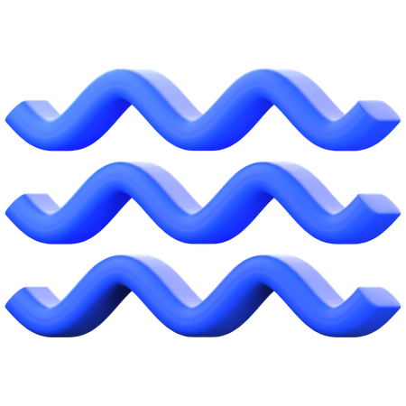 波紋  3D Icon