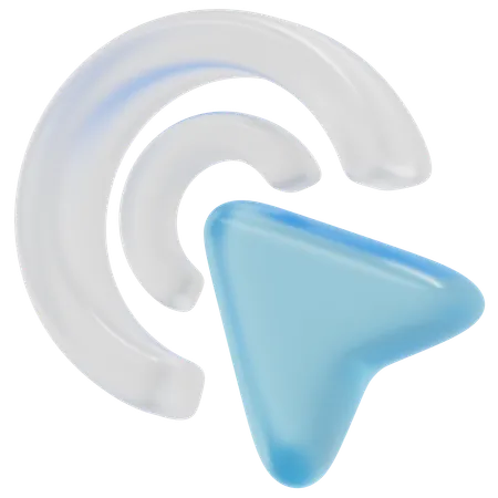 Ripple Click Effect  3D Icon