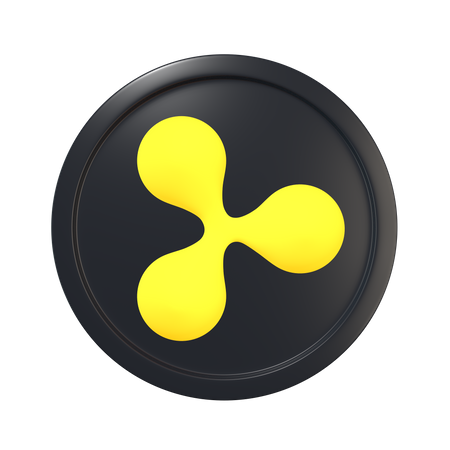 Ripple Coin  3D Icon