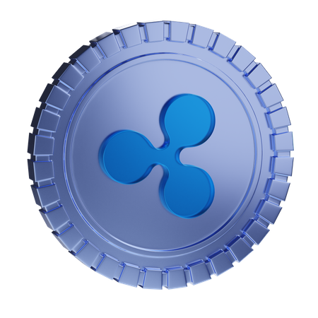 Ripple Coin  3D Icon