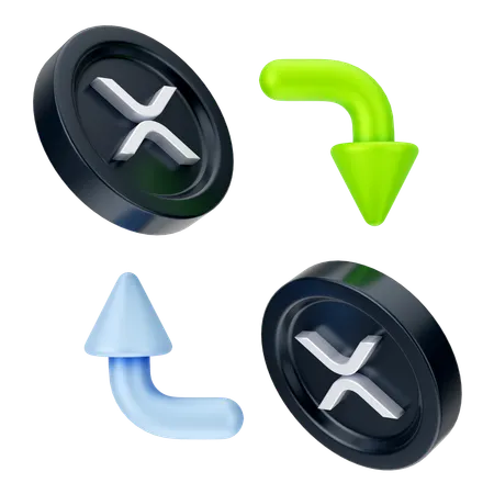 Échange d'ondulations  3D Icon