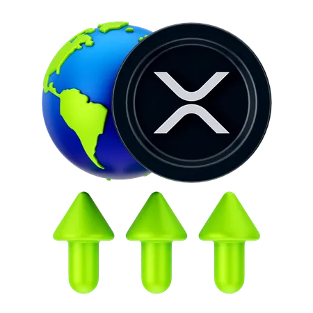 Ripple Exchange  3D Icon