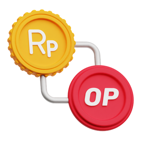 Ripple Exchange  3D Icon