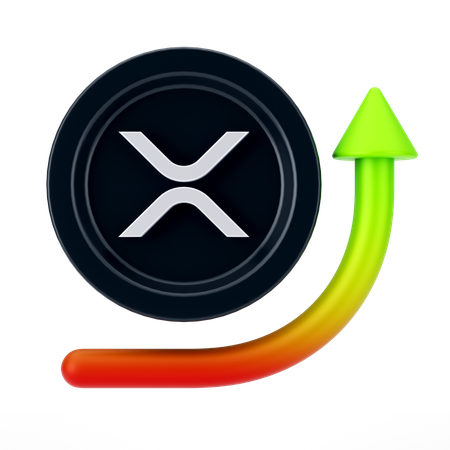 Ripple Growth  3D Icon