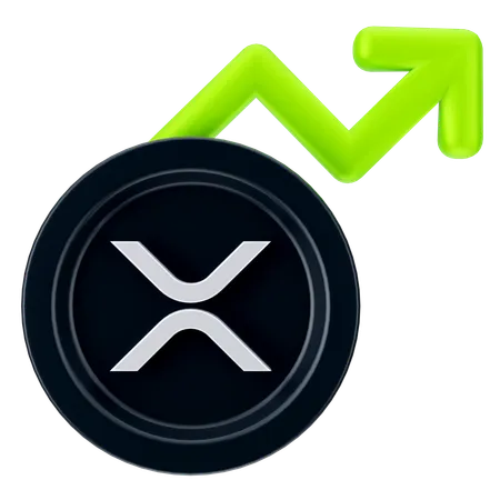 Ripple Growth  3D Icon