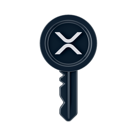 Ripple Key  3D Icon