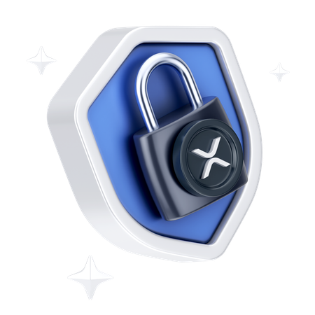 Ripple Lock  3D Icon