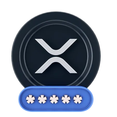 Ripple-Passwort  3D Icon