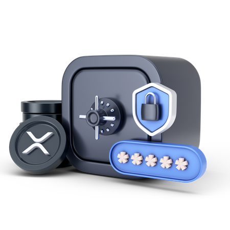 Ripple Security  3D Icon