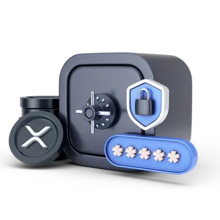 Ripple Security  3D Icon