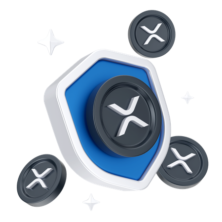 Ripple-Sicherheit  3D Icon