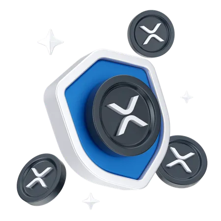 Ripple-Sicherheit  3D Icon