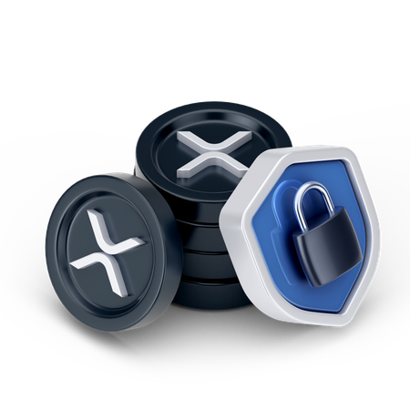 Ripple-Sicherheit  3D Icon