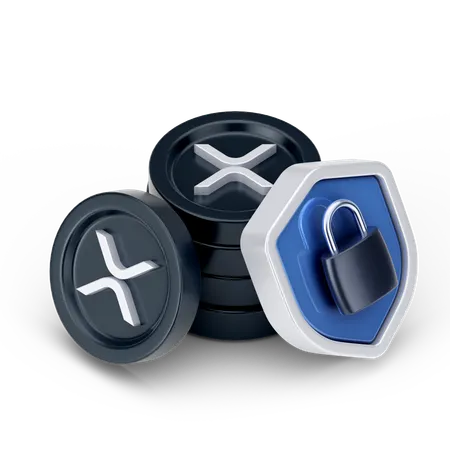 Ripple-Sicherheit  3D Icon