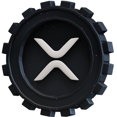 Ripple Xrp Coin  3D Icon