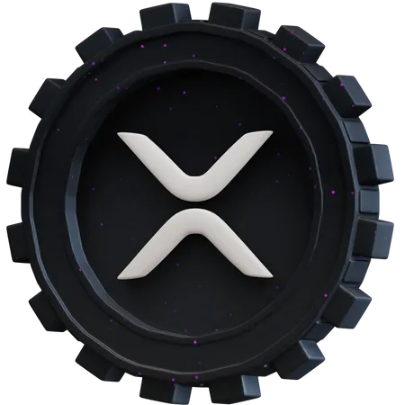 Ripple Xrp Coin  3D Icon