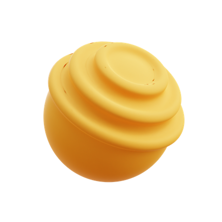 Rippled Sphere  3D Icon