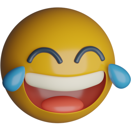 En riant  3D Icon