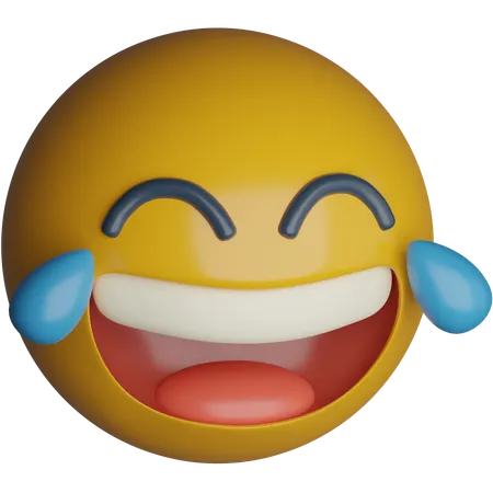 En riant  3D Icon