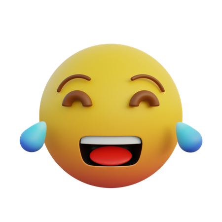 Rire aux larmes  3D Emoji