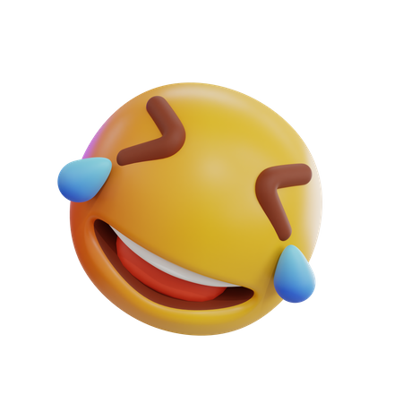 Rire avec les emoji  3D Icon